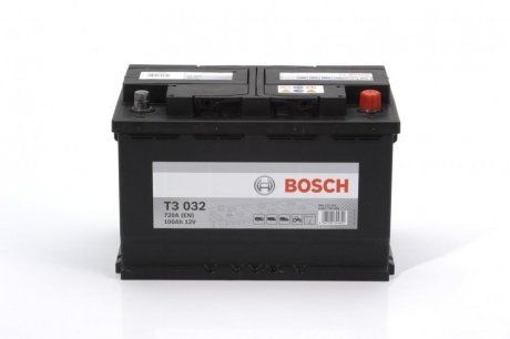 Стартерная аккумуляторная батарея, Стартерная аккумуляторная батарея BOSCH 0 092 T30 320 (фото 1)