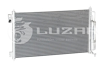 Радиатор кондиц. с ресивером Nissan Micra (02-)/Note (06-)/Tiida (04-) LUZAR LRAC 14AX (фото 1)