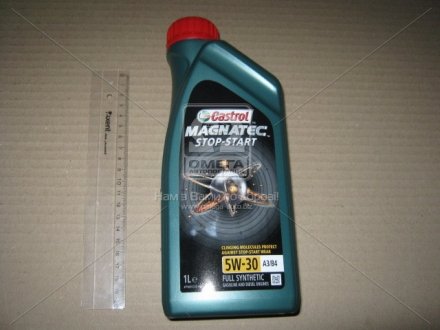 Масло моторн. Magnatec Stop-Start 5W-30 A3-В4 (Канистра 1л) CASTROL UR-MSS53AB-12X1 (фото 1)
