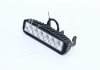 Фара LED прямокутна 18W, 6 ламп, 159,8 * 54,2мм, широкий промінь <> Dk-Дорожная Карта DK B2-18W-A FL (фото 1)