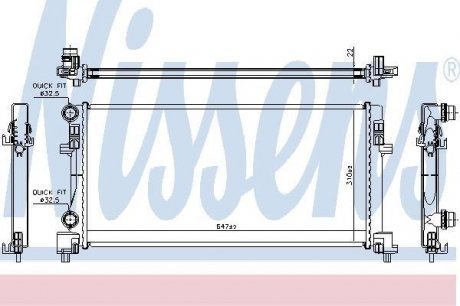 Аксессуар truck NISSENS 64106 (фото 1)