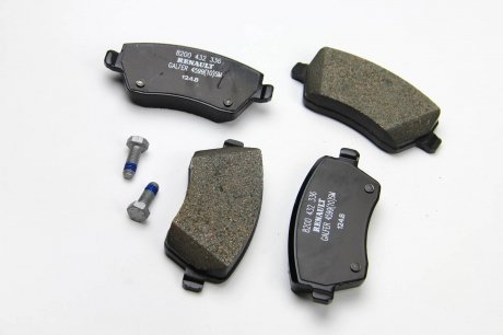 Комплект тормозных колодок, дисковый тормоз RENAULT 410608481R (фото 1)
