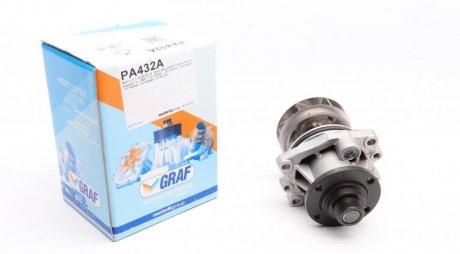 Насос водяной BMW E36/E46/E34/E39/E38/E60/E65/E83 2.0-3.0 R6 24V 89> GRAF PA432A (фото 1)