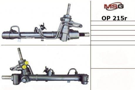 Рульова рейка з ГУР відновлена Opel Zafira A 99-05, Opel Astra G 98-05 MSG OP 215R (фото 1)