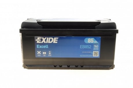Стартерная аккумуляторная батарея, Стартерная аккумуляторная батарея EXIDE EB852 (фото 1)