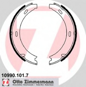 Комплект тормозных колодок, стояночная тормозная система ZIMMERMANN 10990.101.7 (фото 1)