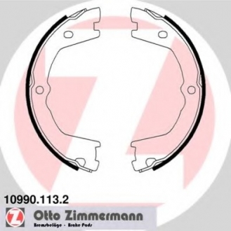 Комплект тормозных колодок, стояночная тормозная система ZIMMERMANN 10990.113.2 (фото 1)