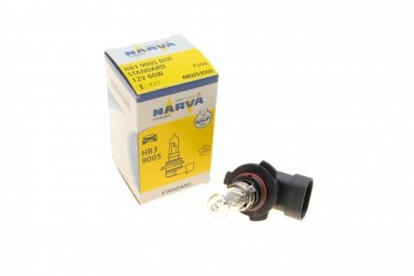 Лампа HB3 9005 Range Power 50+ 12V 65W Заменен на 048005 3002 NARVA 480053000 (фото 1)