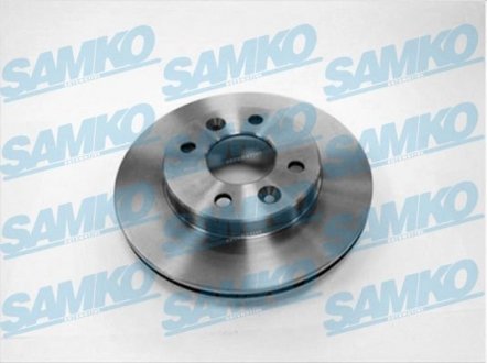 Тормозной диск перед. Kangoo/Clio I/II/Megane 97- (-ABS)(238x20) SAMKO R1111V (фото 1)