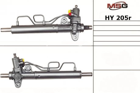 Рейка с Г/У восстановленная KIA CERATO (LD) 04-,CERATO(LD) 04- MSG HY 205R (фото 1)