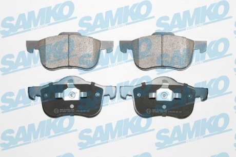 Колодки переднi Volvo S60 / S80 / V70 2.0 / 2.3 / 2.8 / 3.0 SAMKO 5SP704 (фото 1)