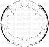 Гальмівні колодки ручного гальма Metelli 53-0265 (фото 1)