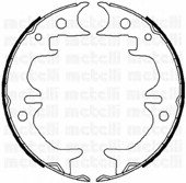Комплект тормозных колодок, стояночная тормозная система Metelli 53-0444 (фото 1)