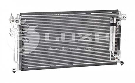 Радиатор кондиц. с ресивером Mitsubishi Lancer IX (03-) LUZAR LRAC 1100 (фото 1)