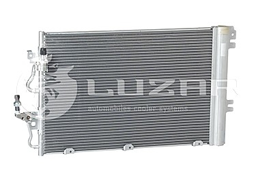 Радиатор кондиционера Opel Astra H (04-) 1.6i/1.8i M/A LUZAR LRAC 2129 (фото 1)