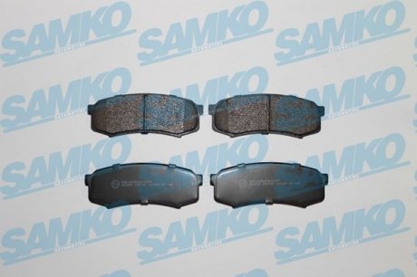 Гальмiвнi колодки дискові зад. Toyota Land Cruiser 3.0 03- SAMKO 5SP749 (фото 1)