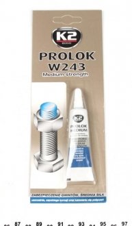 Клей (фіксатор) різьбових з\'єднань / BOND PROLOK W243 MEDIUM STRENGTH 6ML K2 B150 (фото 1)