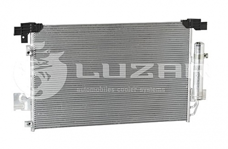 Радиатор кондиц. с ресивером Mitsubishi Lancer X (07-) LUZAR LRAC 1104 (фото 1)