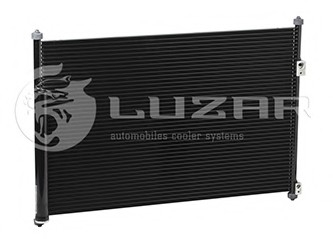 Радіатор кондиц. с ресивером Suzuki Grand Vitara (05-) LUZAR LRAC 2465 (фото 1)