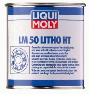 ВИСОКОТЕМПЕРАТУРНЕ СМАЗКА Для ПІДШИПНИКІВ СТУПИЦЬ LM 50 LITHO HT 1КГ LIQUI MOLY 3407 (фото 1)