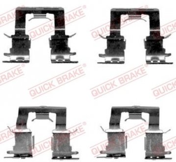 Комплектующие, колодки дискового тормоза (109-1620) QUICK BRAKE 1091620 (фото 1)