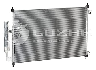 Радіатор кондиц. с ресивером Nissan X-Trail T31 (07-) LUZAR LRAC 14G4 (фото 1)