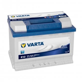 Аккумуляторная батарея 12V 74Ah 540A (278x175x190) VARTA 574 013 068 (фото 1)
