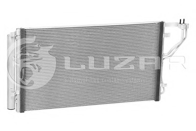 Радіатор кондиц. Kia Optima 2.0/2.4 (11-) АКПП/МКПП LUZAR LRAC 08R0 (фото 1)