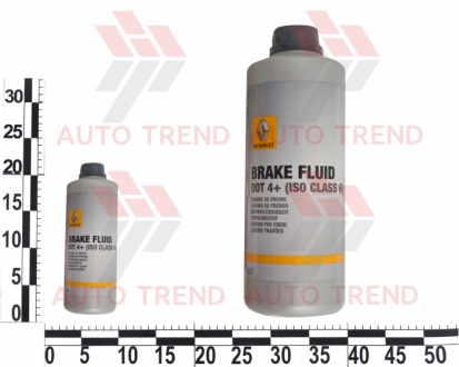 Тормозная жидкость BRAKE FLUID DOT 4+ (0.5 Liter) RENAULT 7711575504 (фото 1)