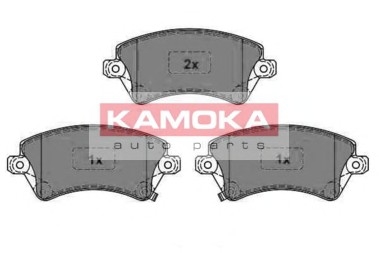 Гальмівні колодки, дискове гальмо (набір) KAMOKA JQ1013146 (фото 1)