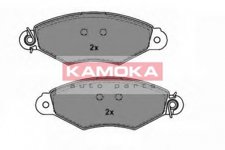 Тормозные колодки дисковые перед. NISSAN KUBISTAR KAMOKA JQ1013206 (фото 1)