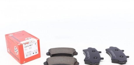 Комплект тормозных колодок, дисковый тормоз ZIMMERMANN 23613.180.1 (фото 1)