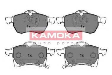 Гальмівні колодки, дискове гальмо (набір) KAMOKA JQ1012590 (фото 1)