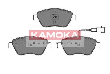 Тормозные колодки передние FIAT BRAVO 07->,DOBLO KAMOKA JQ1012932 (фото 1)