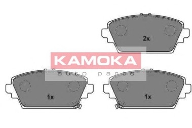 Гальмівні колодки, дискове гальмо (набір) KAMOKA JQ1013160 (фото 1)
