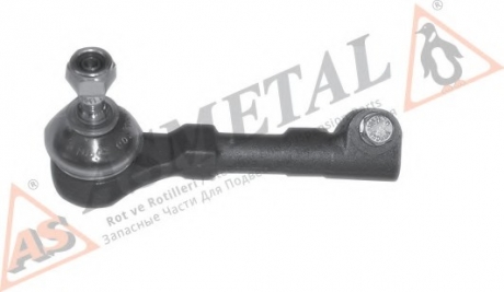 НАКОНЕЧНИК РУЛЕВОЙ ТЯГИ ЛЕВЫЙ KANGOO/MEGANE -99 ASMETAL 17RN5600 (фото 1)