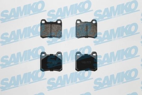 Колодки гальмівні Mercedes 124 85-93 /201 16v 85- /2 SAMKO 5SP158 (фото 1)