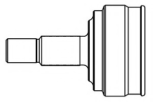 ШРУС RENAULT MEGANE/LAGUNA/SCENIC 1.8-2.2D 93-01 нар. GSP 850005 (фото 1)