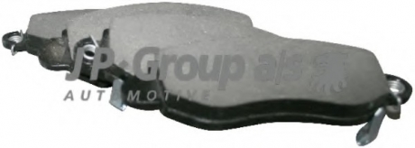 Комплект тормозных колодок, дисковый тормоз JP GROUP 1563600610 (фото 1)