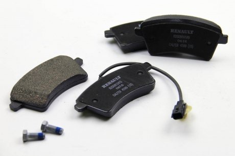 Комплект тормозных колодок, дисковый тормоз RENAULT 410605649R (фото 1)