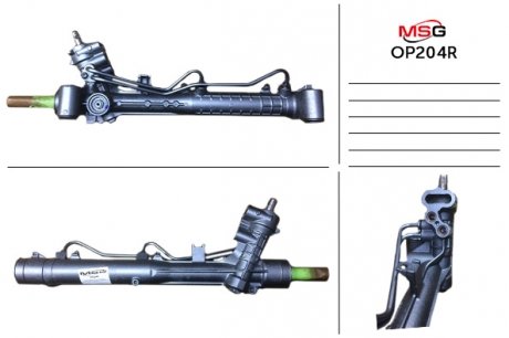 Рульова рейка з ГУР відновлена Opel Signum 03-08, Opel Vectra C 02-08 MSG OP 204R (фото 1)