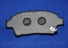 Комплект тормозных колодок, дисковый тормоз PARTS-MALL PKF-003 (фото 2)