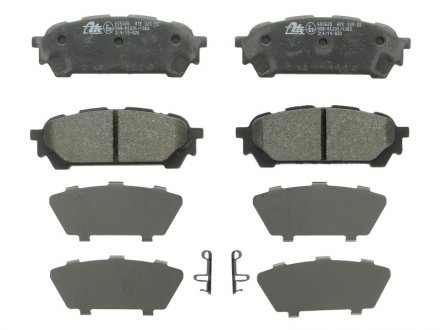 Комплект тормозных колодок, дисковый тормоз ATE 13.0460-5628.2 (фото 1)