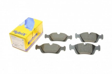 Комплект тормозных колодок, дисковый тормоз Metelli 22-0124-0 (фото 1)
