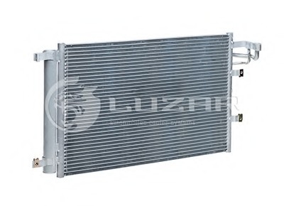 Радиатор кондиц. с ресивером Kia Cerato (04-) LUZAR LRAC 08F2 (фото 1)