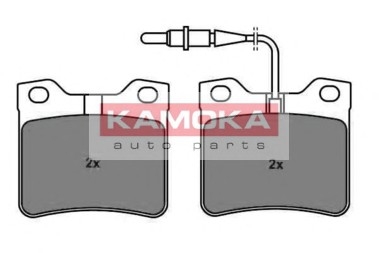 Комплект тормозных колодок, дисковый тормоз KAMOKA JQ1011238 (фото 1)