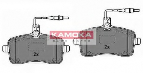 Комплект тормозных колодок, дисковый тормоз KAMOKA JQ1013450 (фото 1)
