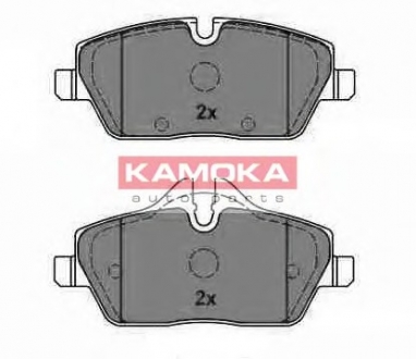 Гальмівні колодки, дискове гальмо (набір) KAMOKA JQ1013948 (фото 1)
