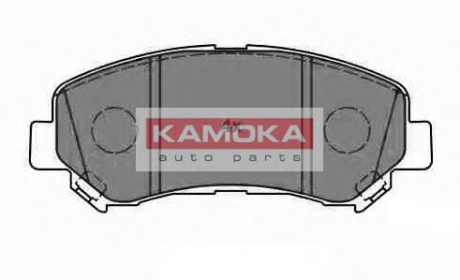 Комплект тормозных колодок, дисковый тормоз KAMOKA JQ1018102 (фото 1)