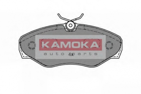 Гальмівні колодки, дискове гальмо (набір) KAMOKA JQ1018362 (фото 1)